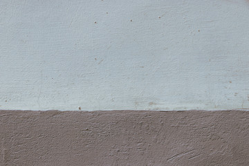 Texture of wall and plaster. Empty background. Horizontal line. Minimalism.
