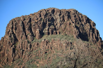 Fototapeta na wymiar landscape of Australian Hill