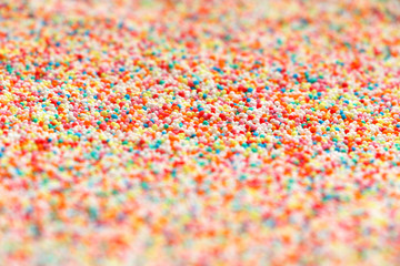 Hundreds and thousands confectionary isolated 