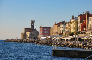 Obraz premium Piran town in Slovenia