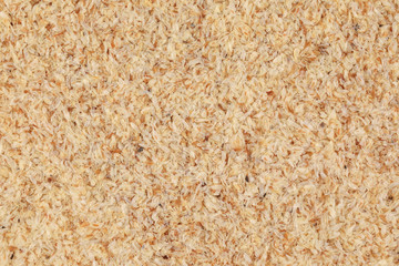 Psyllium Husk Isobgol on white background