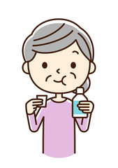 マウスウォッシュ  女性　シニア