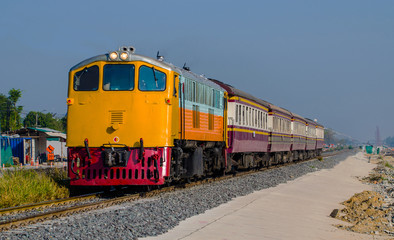 Obraz premium passenger Train