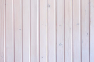 Background texture of a white painted wooden wall