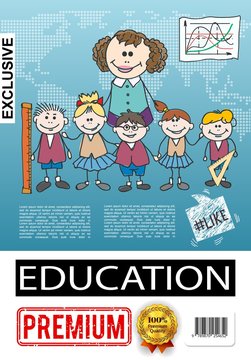 Sketch Primary School Education Poster