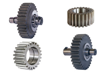 Gears for various purposes and execution closeup