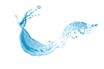 Water,water splash isolated on white background 