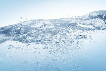 Water,water splash isolated on white background 