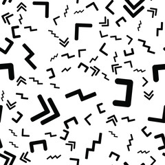 Seamless vector EPS 10 Abstract geometric pattern. Multicolor Figures. Texture for print and Banner. Flat style