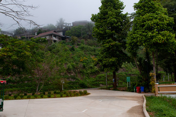 Straße zum Bergdorf - Thailand