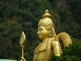 Goldener Buddha - Butan Höhle - Kuala Lumpur Malaysia