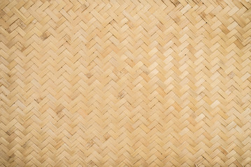 Bamboo weave pattern background