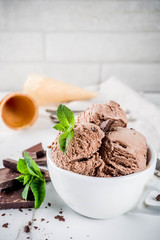 Chocolate ice cream
