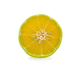 Lemons isolated on white background.
