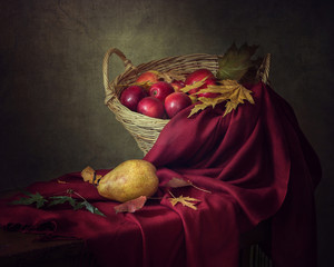 Still life with apples and pear © Iryna
