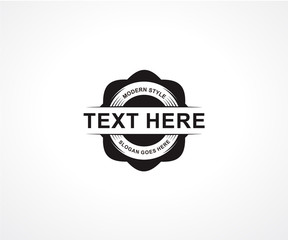 Elegant Hipster retro logo design template