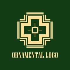 Fototapeta premium Art Deco Vintage Logo