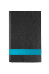 Black book isolated