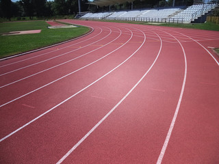 Athletic track, detail, background, texture