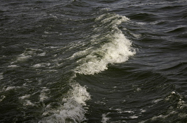 Water waves in the sea