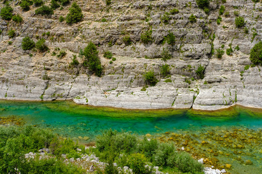 Albania, Albanian Alps, Kelmend Region, Cem river