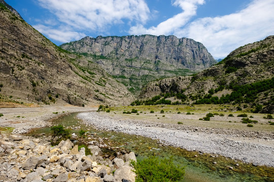 Albania, Albanian Alps, Shkoder County, Cem river