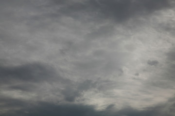Natural light colored clouds and sky. Beautiful background of air space in the blue sky. The best image of heaven in the autumn clouds of natural background.