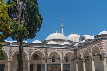 Fototapeta na wymiar Istanbul - Palais Topkapı - Chambre des reliques sacrées
