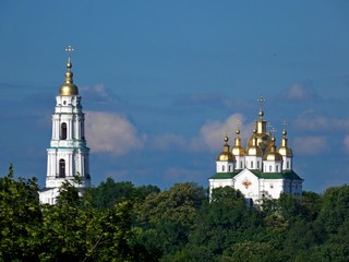 Fototapeta na wymiar Православный монастирь у Полтаве. Украина.