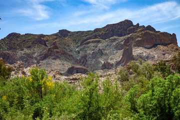 Fototapeta na wymiar Arizona Desert Rocks and Montains