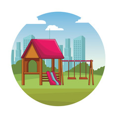 park playground cartoon