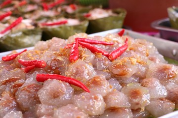 Steamed flour with pork