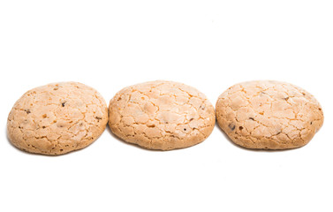 coconut cookies isolated