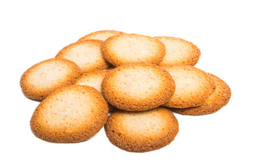 coconut cookies isolated