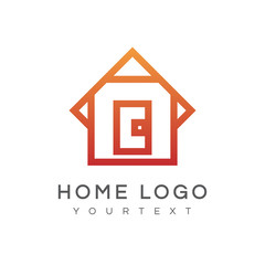 home logo design