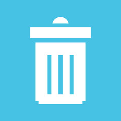 Illustration and icon of trash