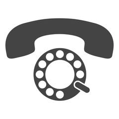 Pulse phone vector illustration on a white background. An isolated flat icon illustration of pulse phone with nobody.