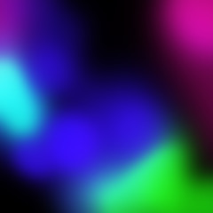 Colorful blurred light leaks abstract digital background. Holographic effect image. Magic glitch texture.
