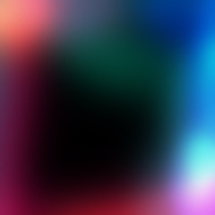 Colorful blurred light leaks abstract digital background. Holographic effect image. Magic glitch texture.