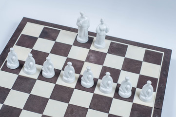 king and queen for pawns