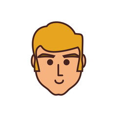 head of young man avatar character