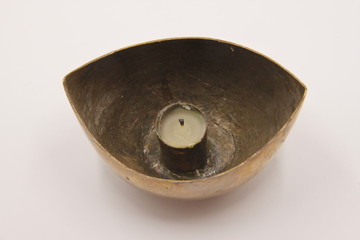 Bougeoir en cuivre