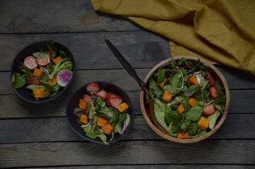 Avakadolu  akdeniz salata