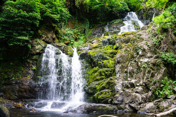 Torc Wasserfall in Killarney Nationalpark in Irland