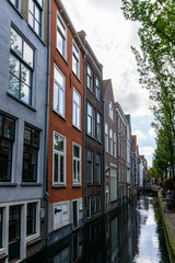 Obraz premium Buildings on canal in Europe