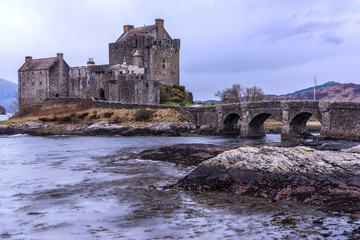 Castle on Scottish Loch