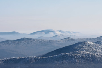 view of mountains
