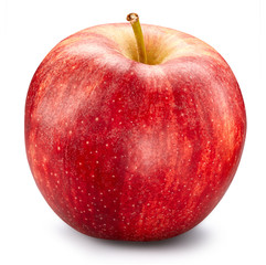 Red apple isolated on white