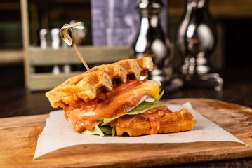 breakfast in the cafe