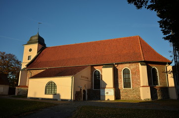 Fototapeta premium Kościół w Olsztynku